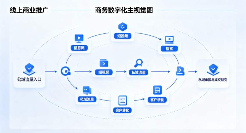 乐平市线上商业推广怎么做？全域流量闭环搭建与低成本转化实战指南